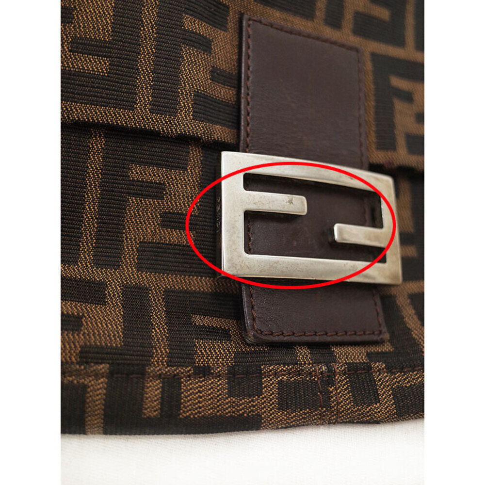 FENDI Zucca Baguette Bag Shoulder - Picture 6 of 9